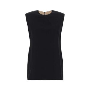 Carven Women Black Wool Tank Top